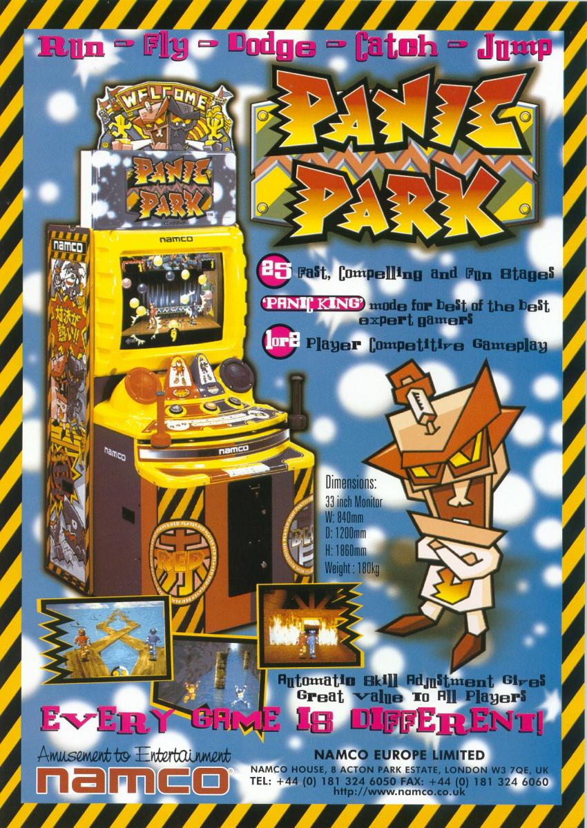 Panic Park (PNP2 Ver. A) flyer