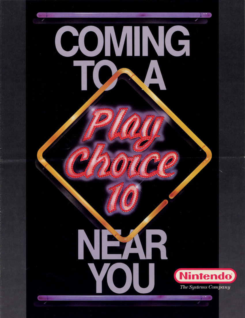 Mario Bros. (PlayChoice-10) flyer