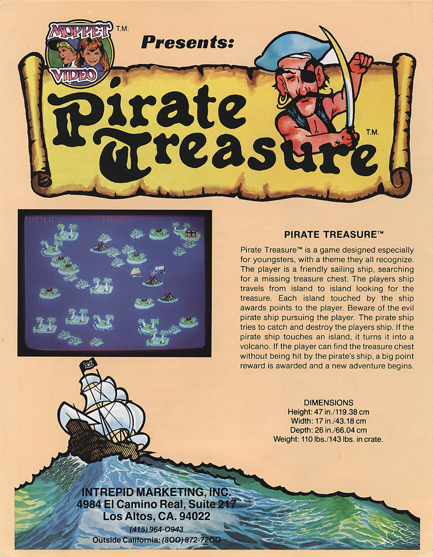 Pirate Treasure flyer