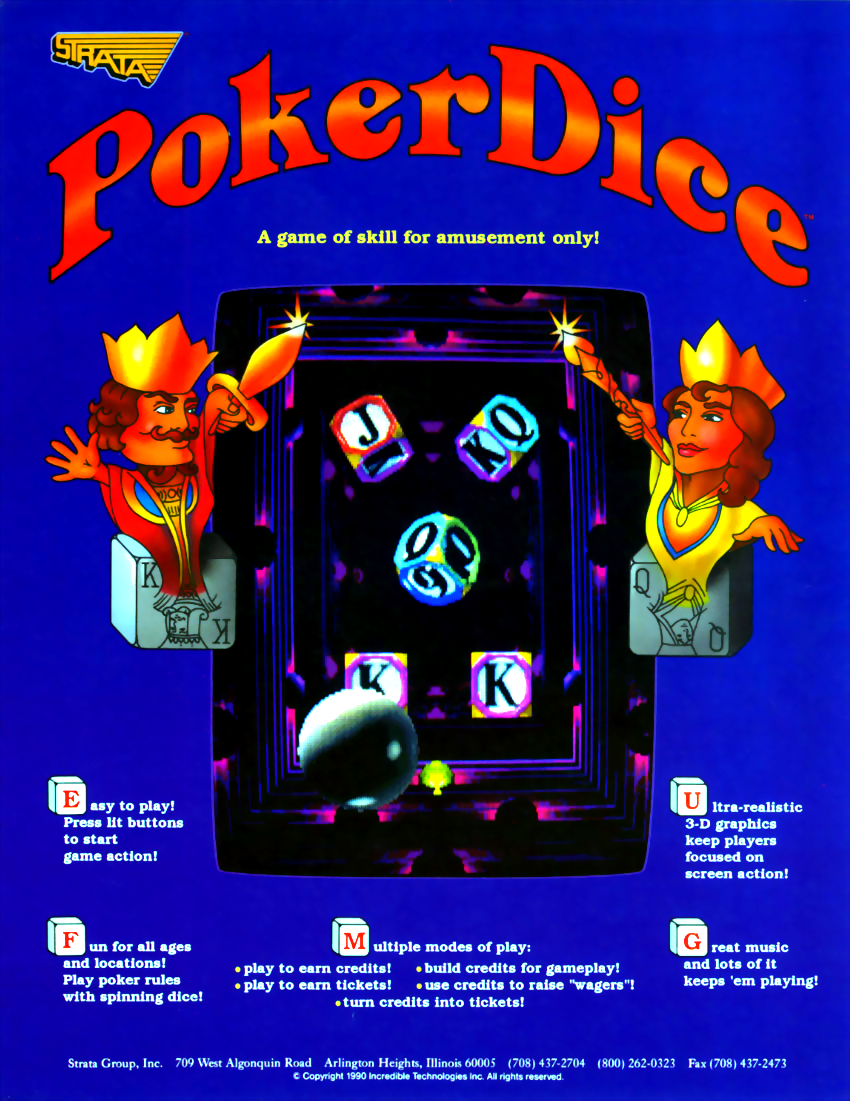 Poker Dice flyer