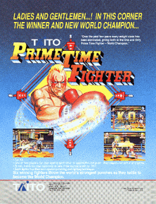 Prime Time Fighter (Ver 2.1A 1993/05/21) (New Version) flyer