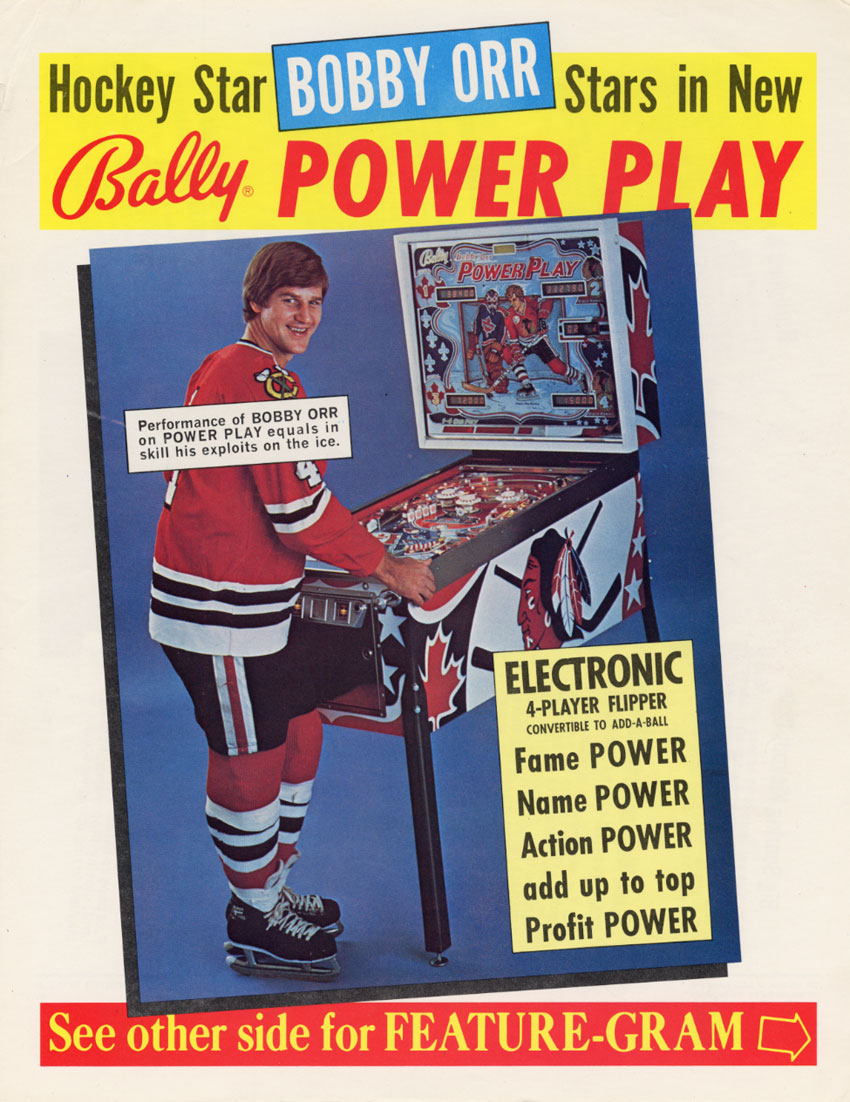 Power Play (Pinball) flyer
