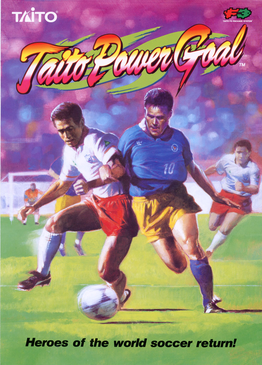 Taito Power Goal (Ver 2.5O 1994/11/03) flyer