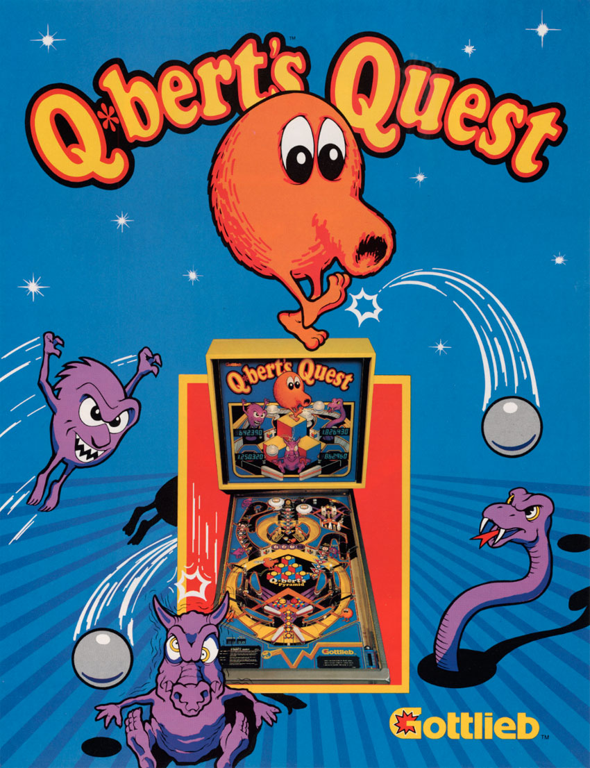 Q*Bert's Quest flyer