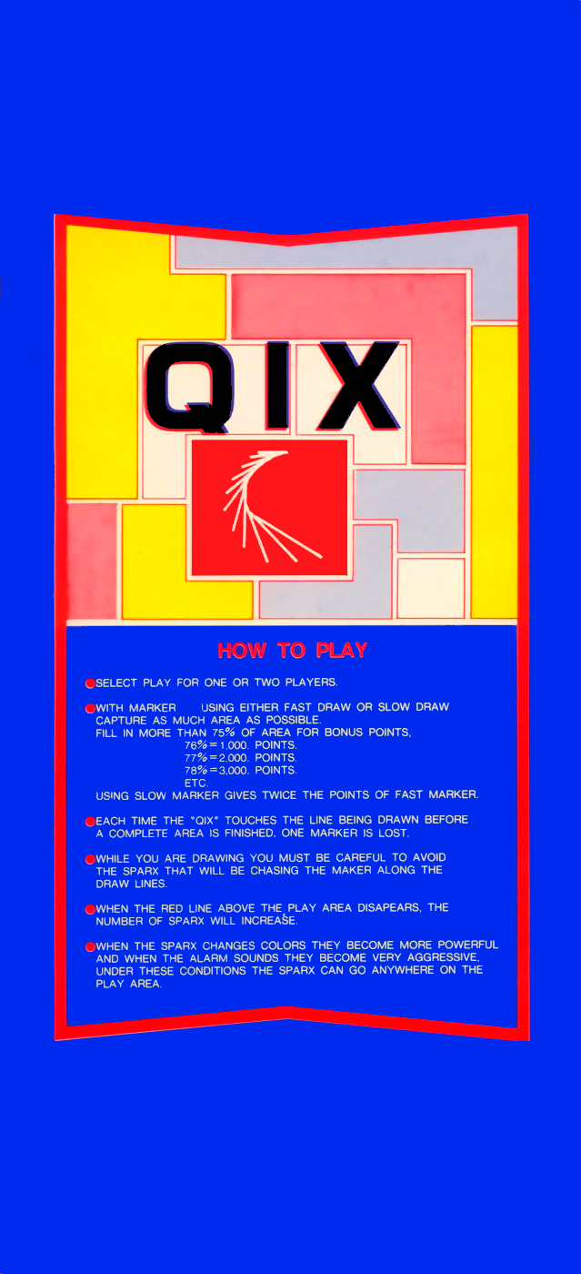 Qix II (Tournament) flyer