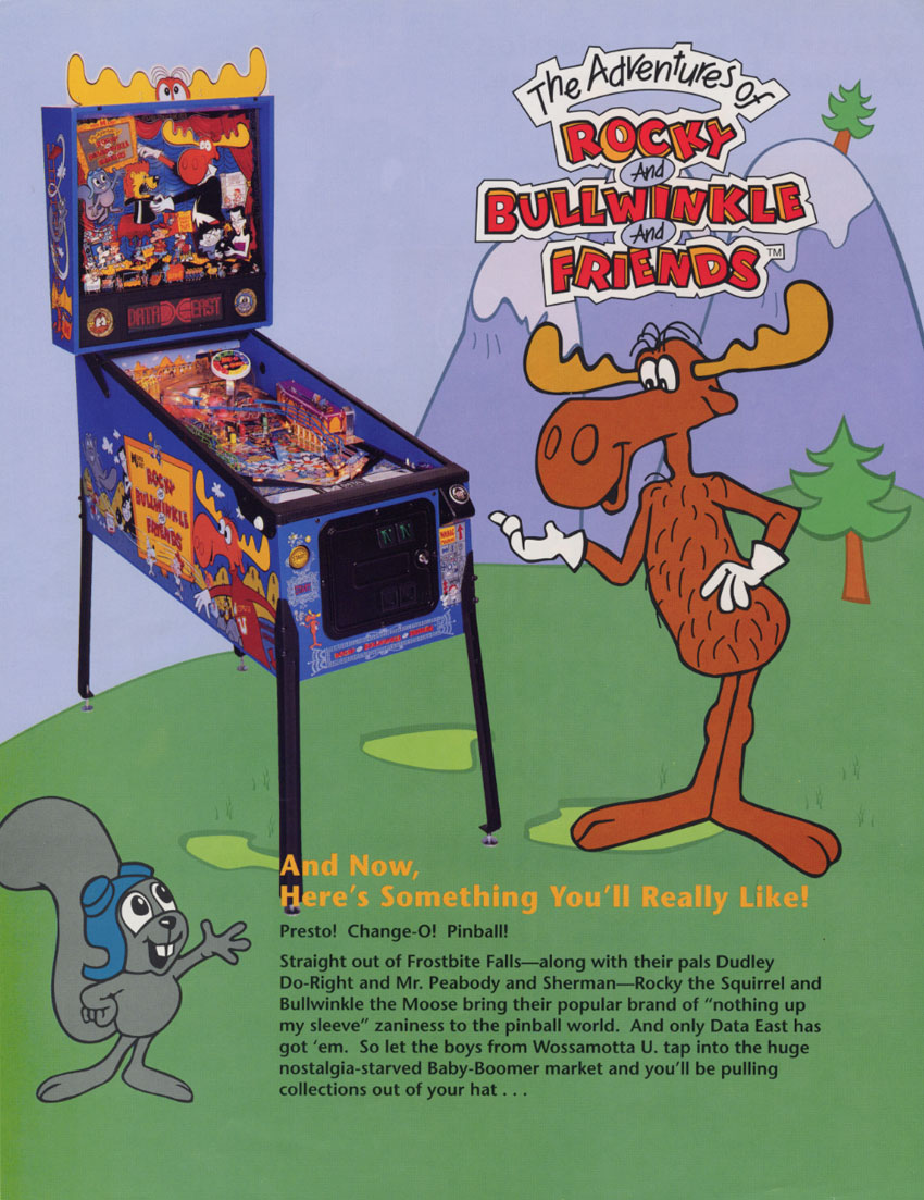Adventures of Rocky and Bullwinkle and Friends (3.20) flyer