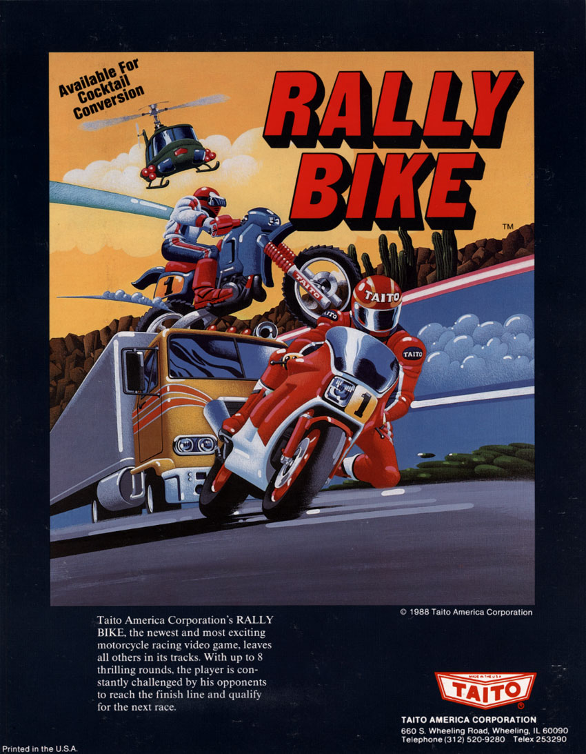 Rally Bike / Dash Yarou flyer