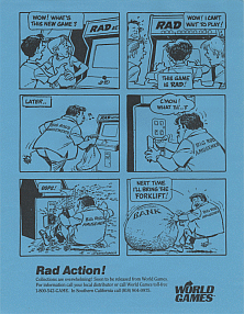 Rad Action / NinjaKun Ashura no Shou flyer