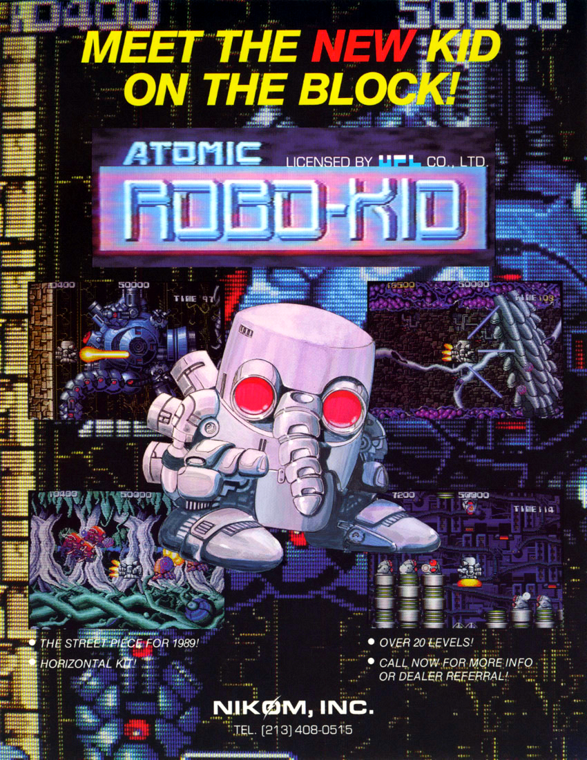Atomic Robo-kid (World, Type-2) flyer