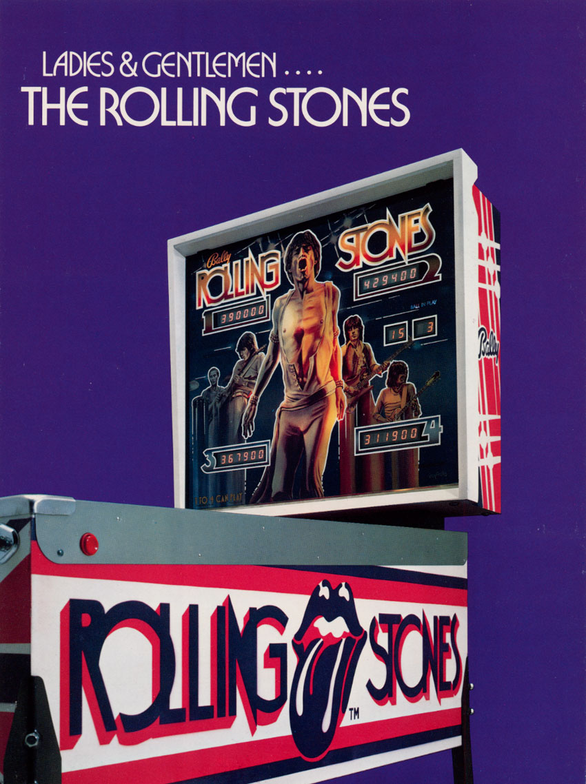 Rolling Stones flyer