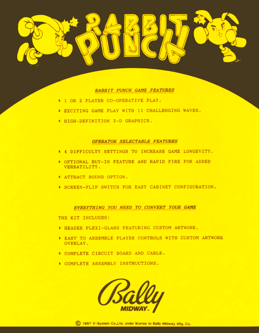 Rabbit Punch (US) flyer