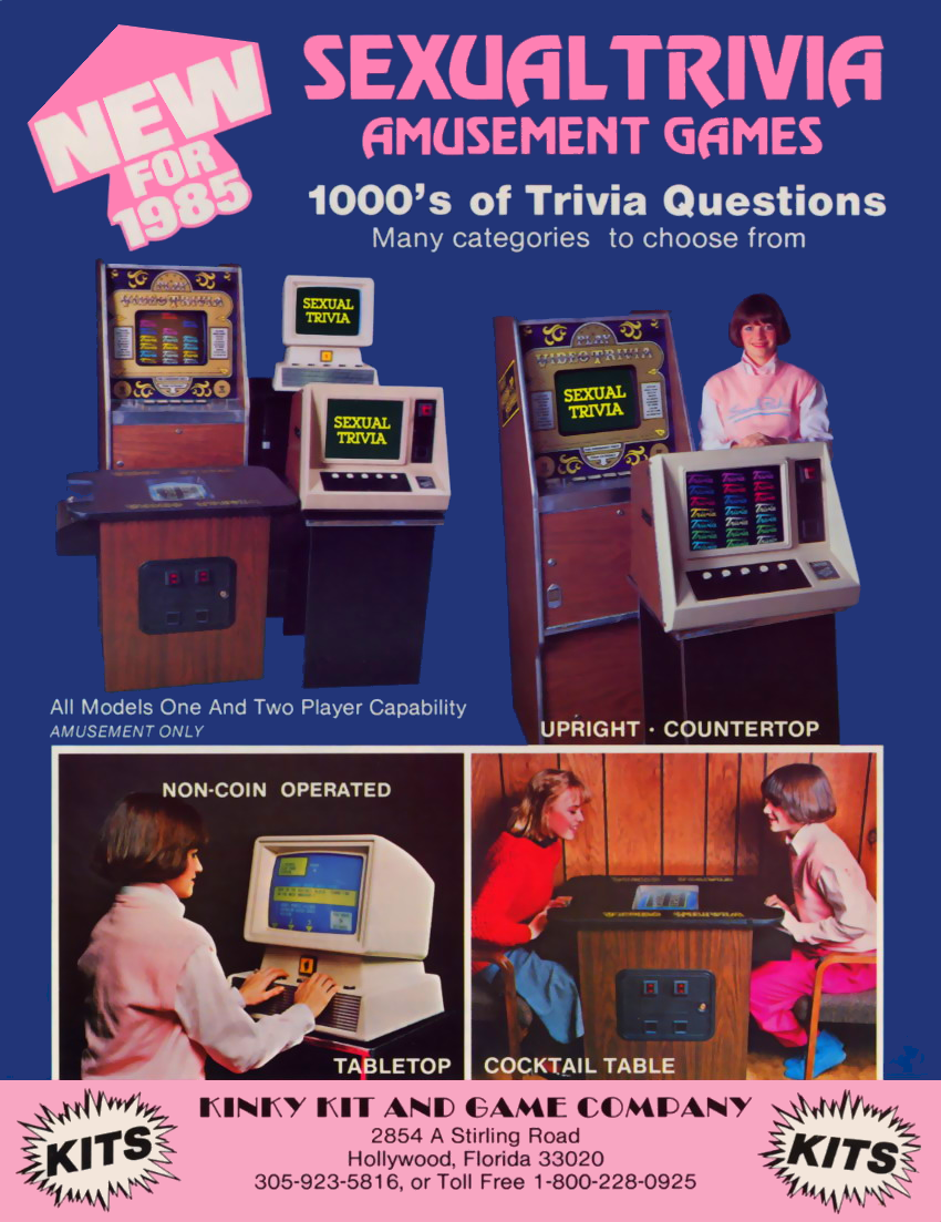 Sexual Trivia (Version 1.02SB, set 1) flyer