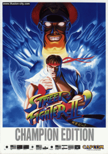 Street Fighter II': Champion Edition (World 920313) flyer