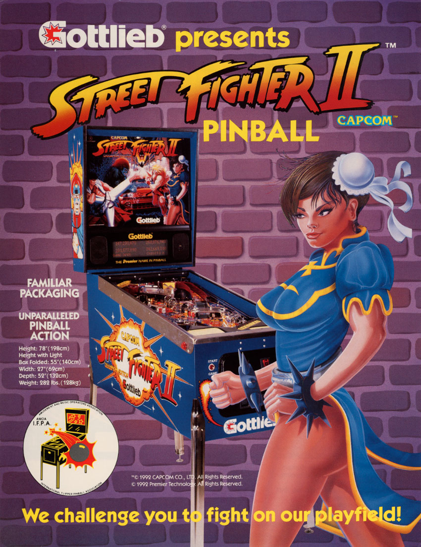 Street Fighter II flyer