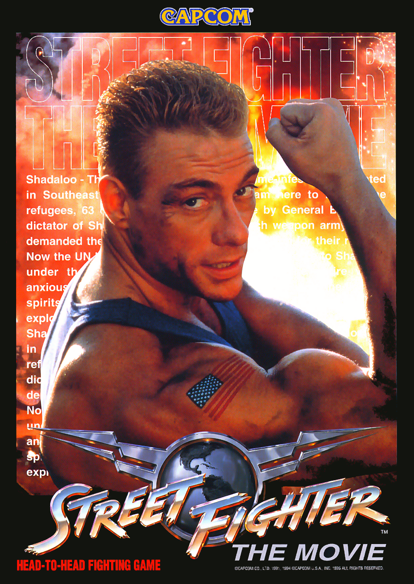 Street Fighter: The Movie (v1.12) flyer