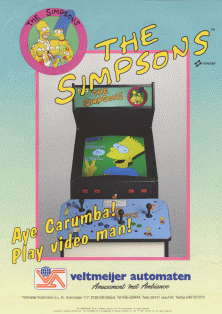 The Simpsons (2 Players Asia) flyer