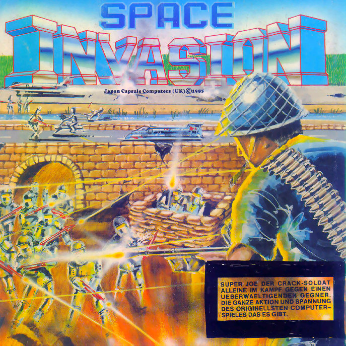 Space Invasion (Europe) flyer