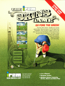 The Irem Skins Game (US set 1) flyer
