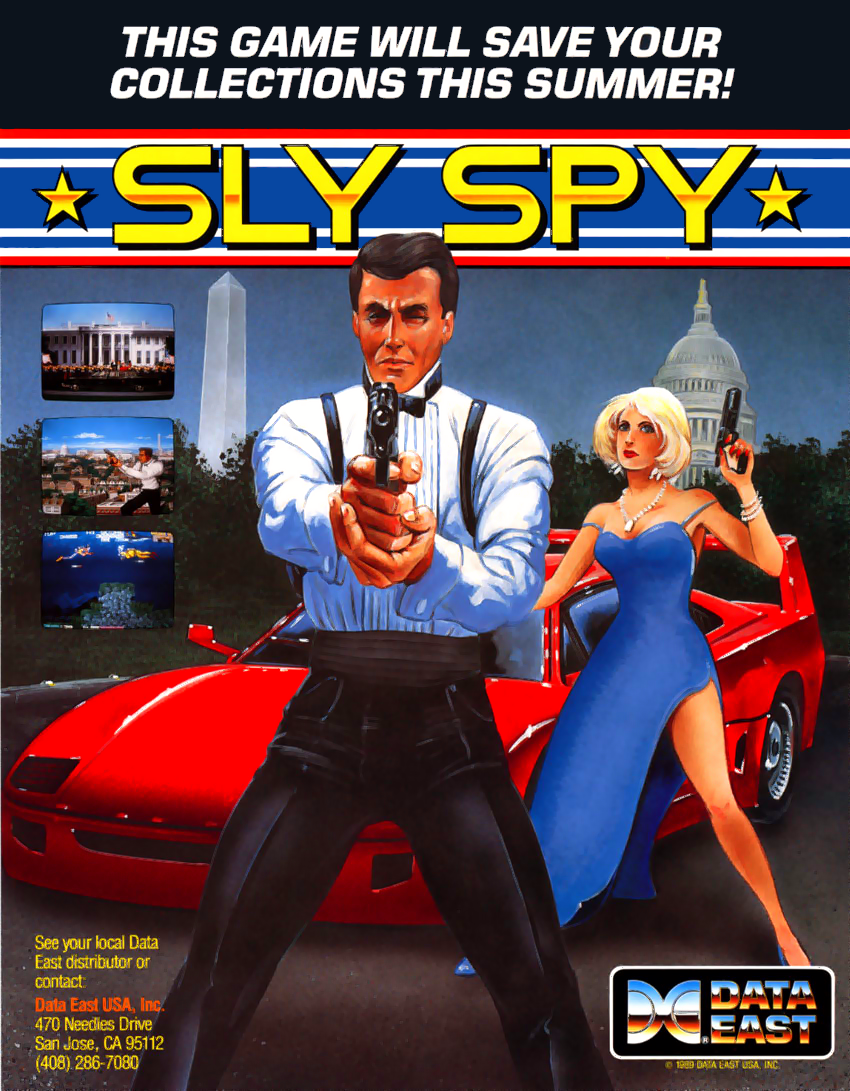 Sly Spy (US revision 4) flyer