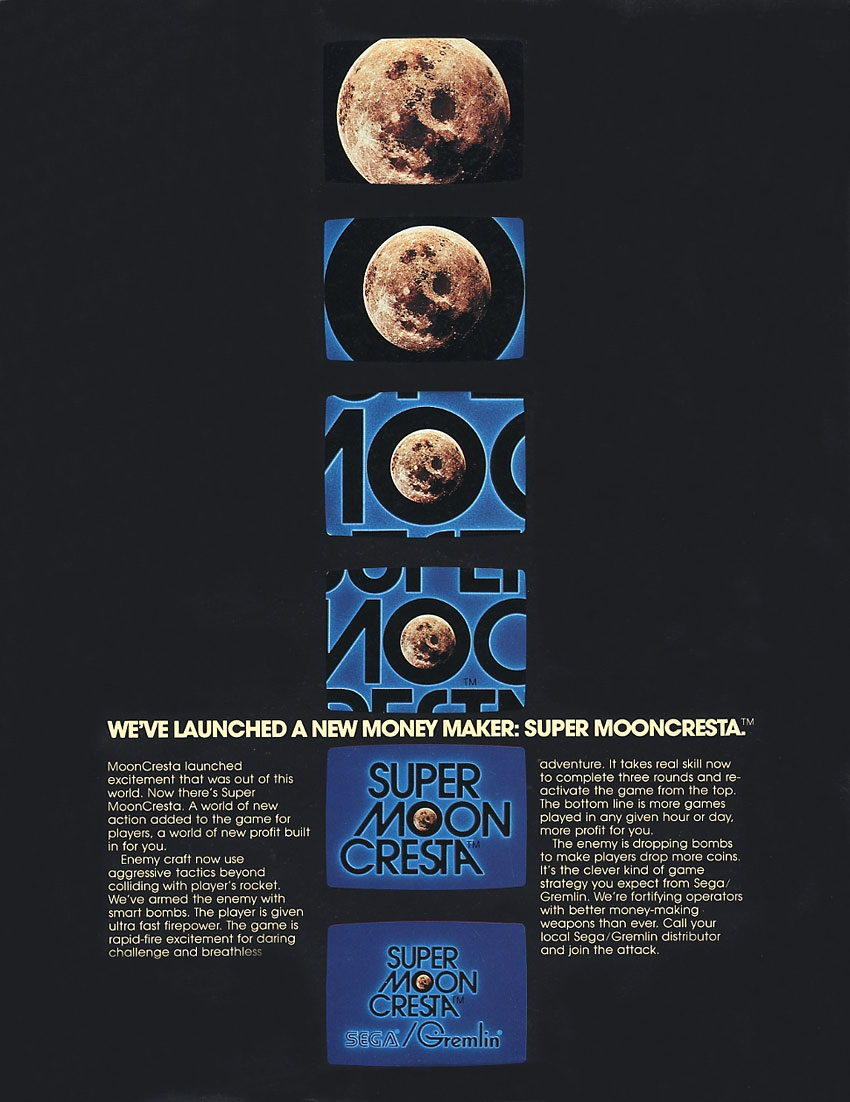 Super Moon Cresta (Gremlin, bootleg) flyer