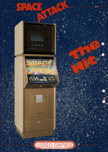 Space Attack (bootleg of Space Invaders) flyer