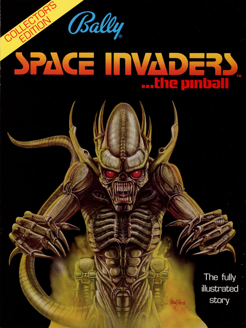 Space Invaders flyer