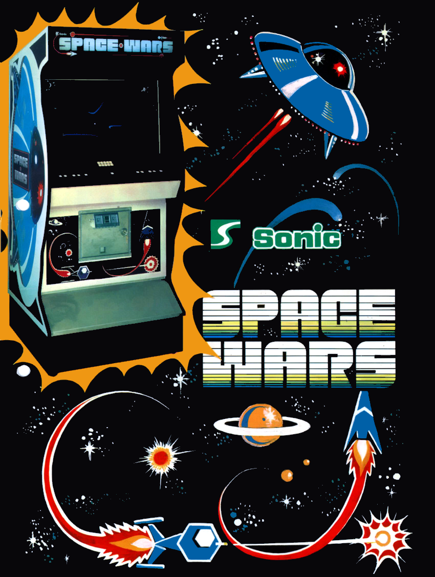 Space War (Sanritsu) flyer