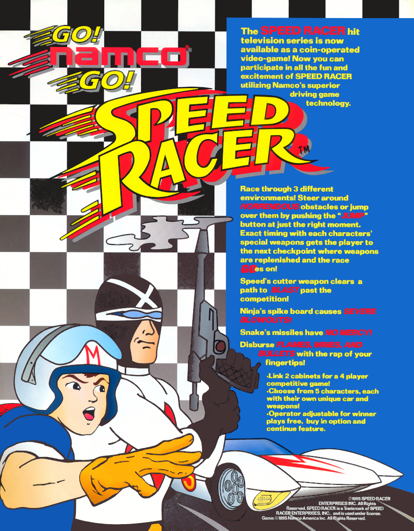 Speed Racer flyer