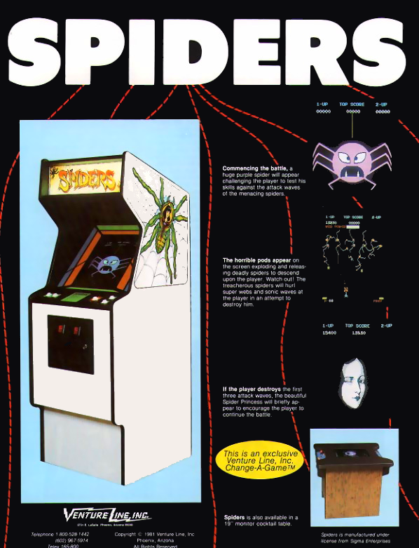 Spiders (set 2) flyer
