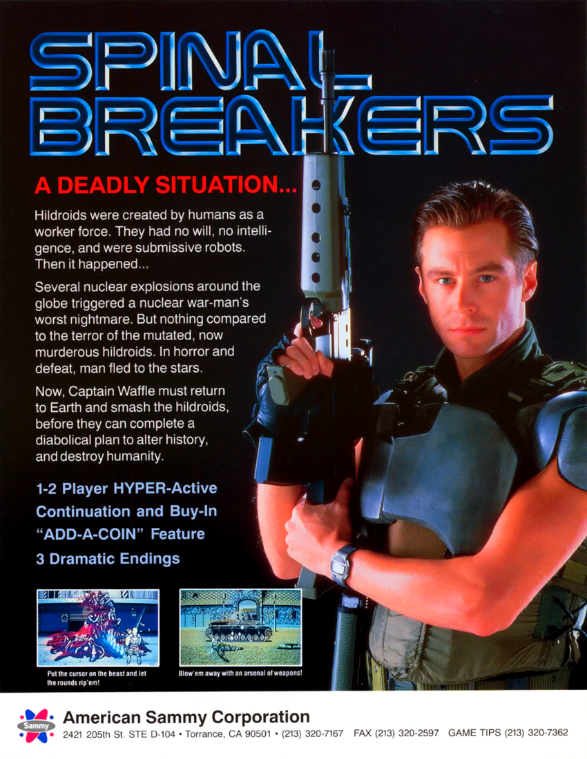 Spinal Breakers (World) flyer