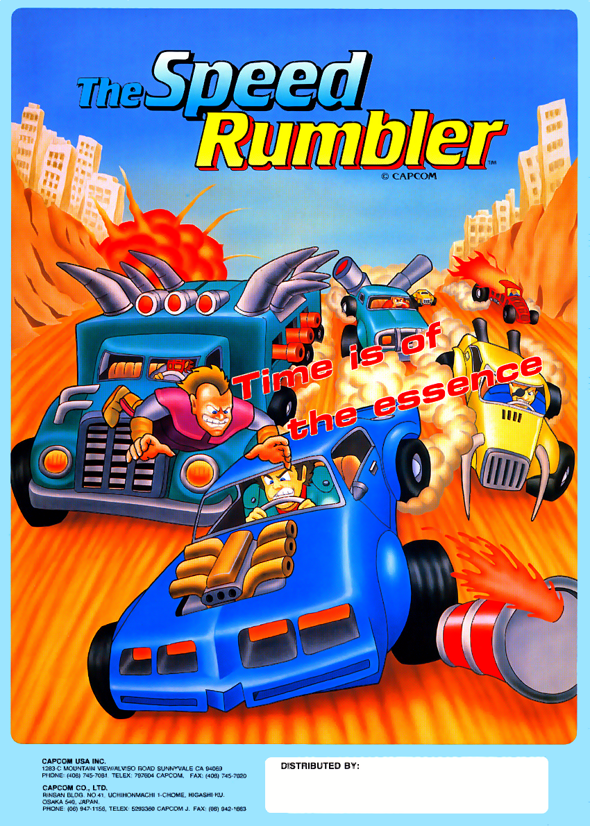 The Speed Rumbler (set 1) flyer