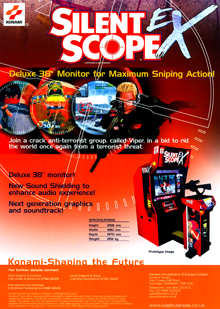 Silent Scope EX (ver UAA) flyer