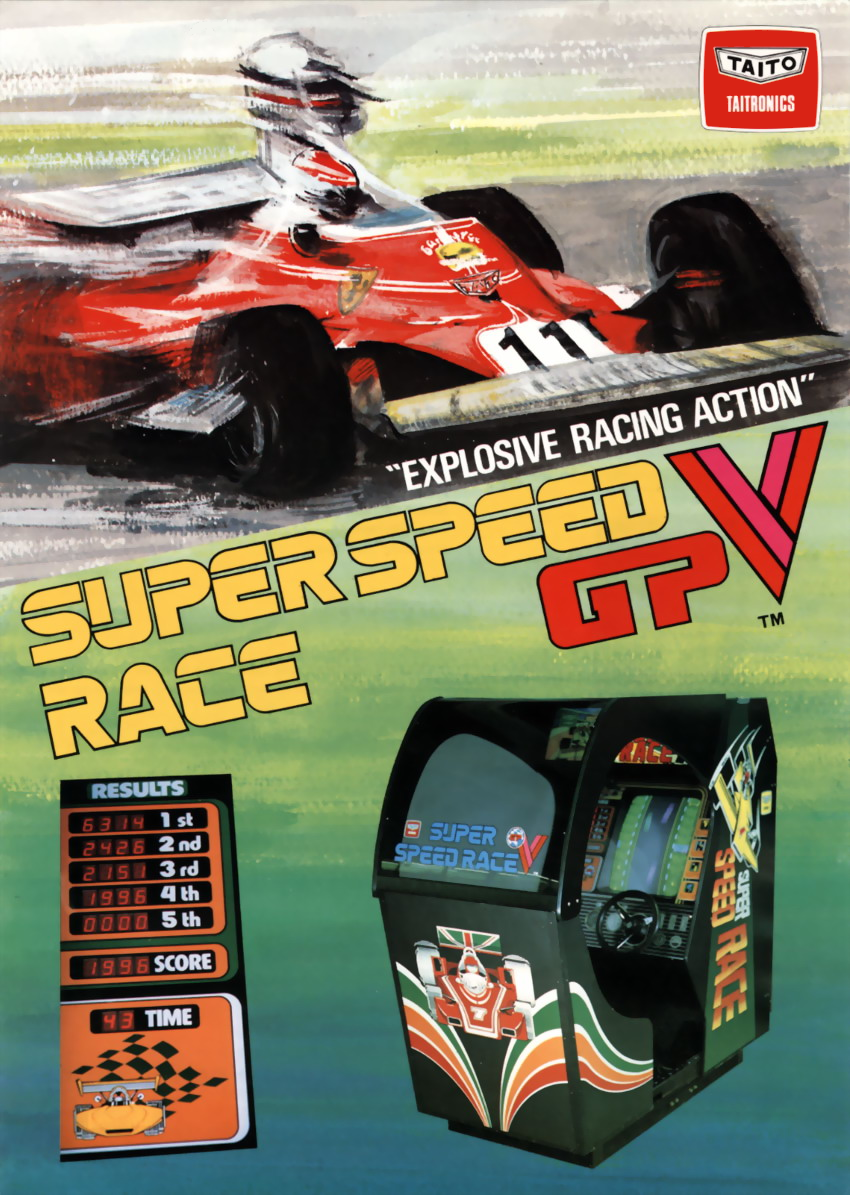 Super Speed Race Junior (Japan) flyer