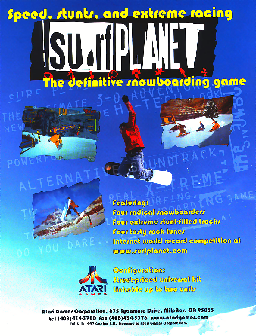 Surf Planet (Version 4.1) flyer