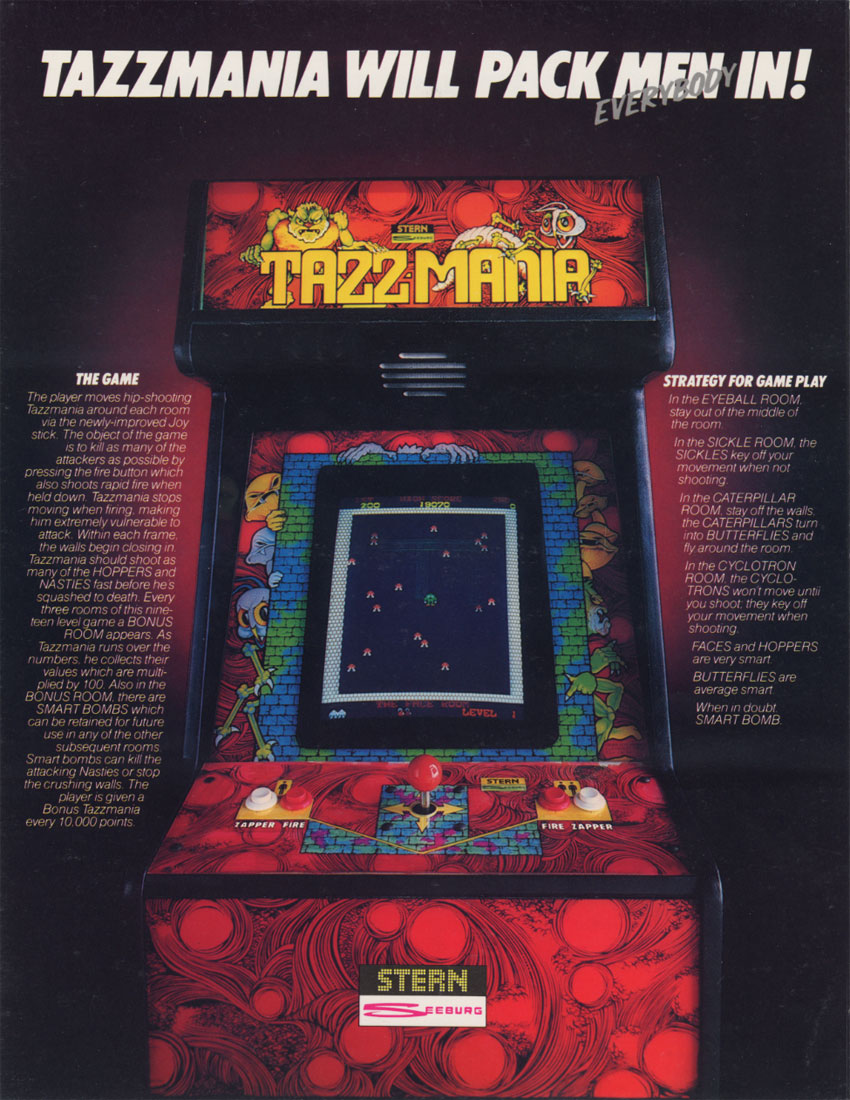 Tazz-Mania (set 1) flyer