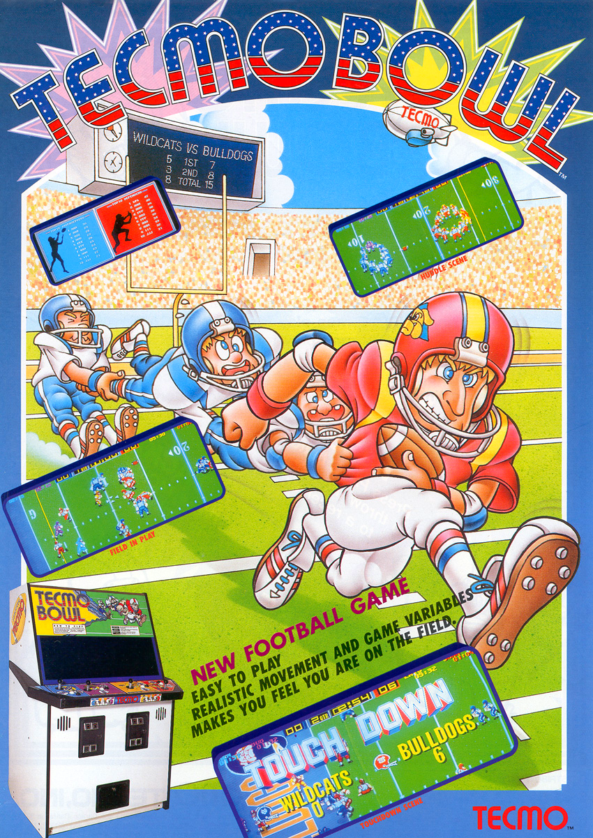 Tecmo Bowl (World) flyer