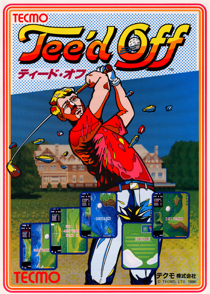 Tee'd Off (Japan) flyer