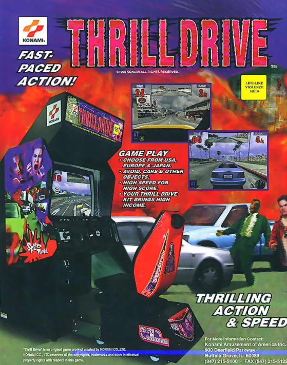 Thrill Drive (JAE) flyer