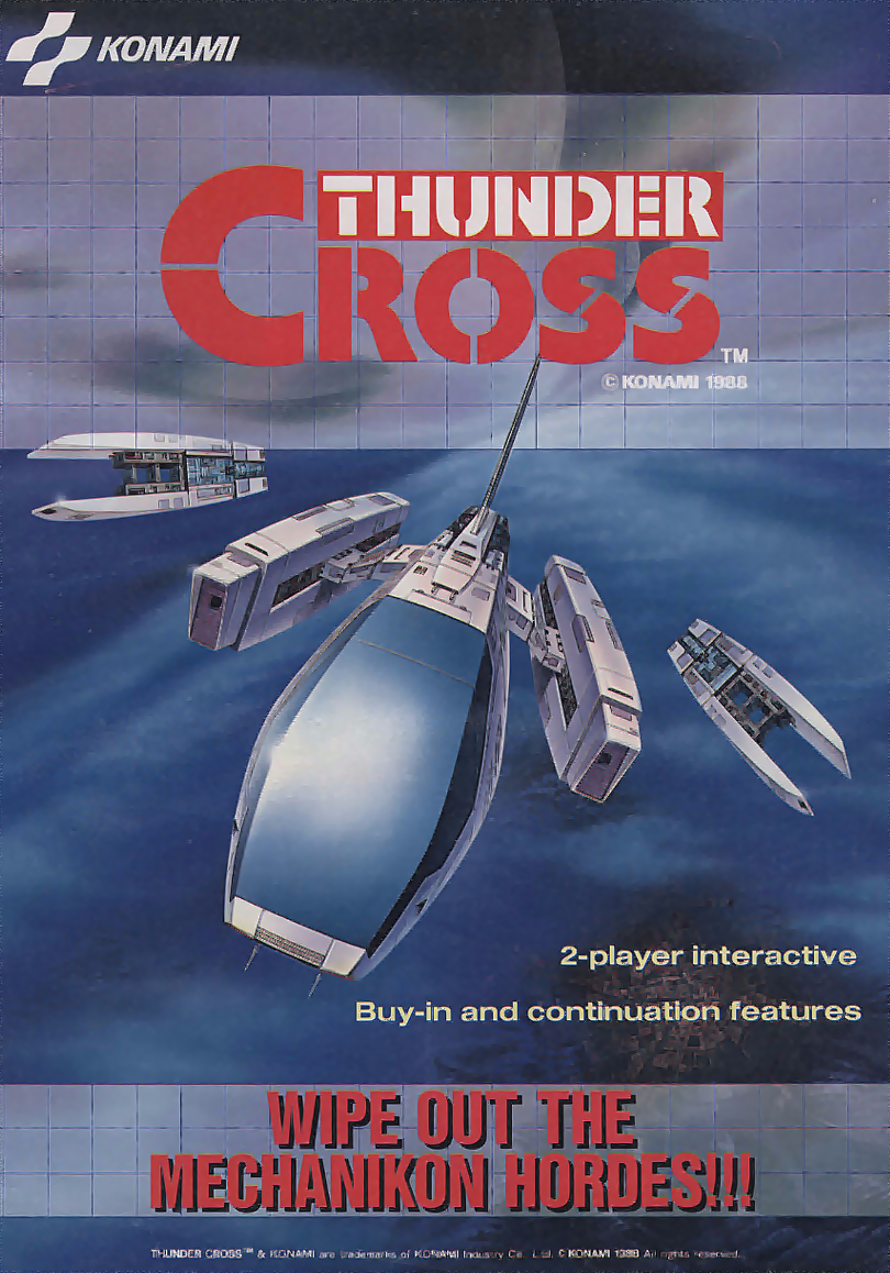 Thunder Cross (set 1) flyer