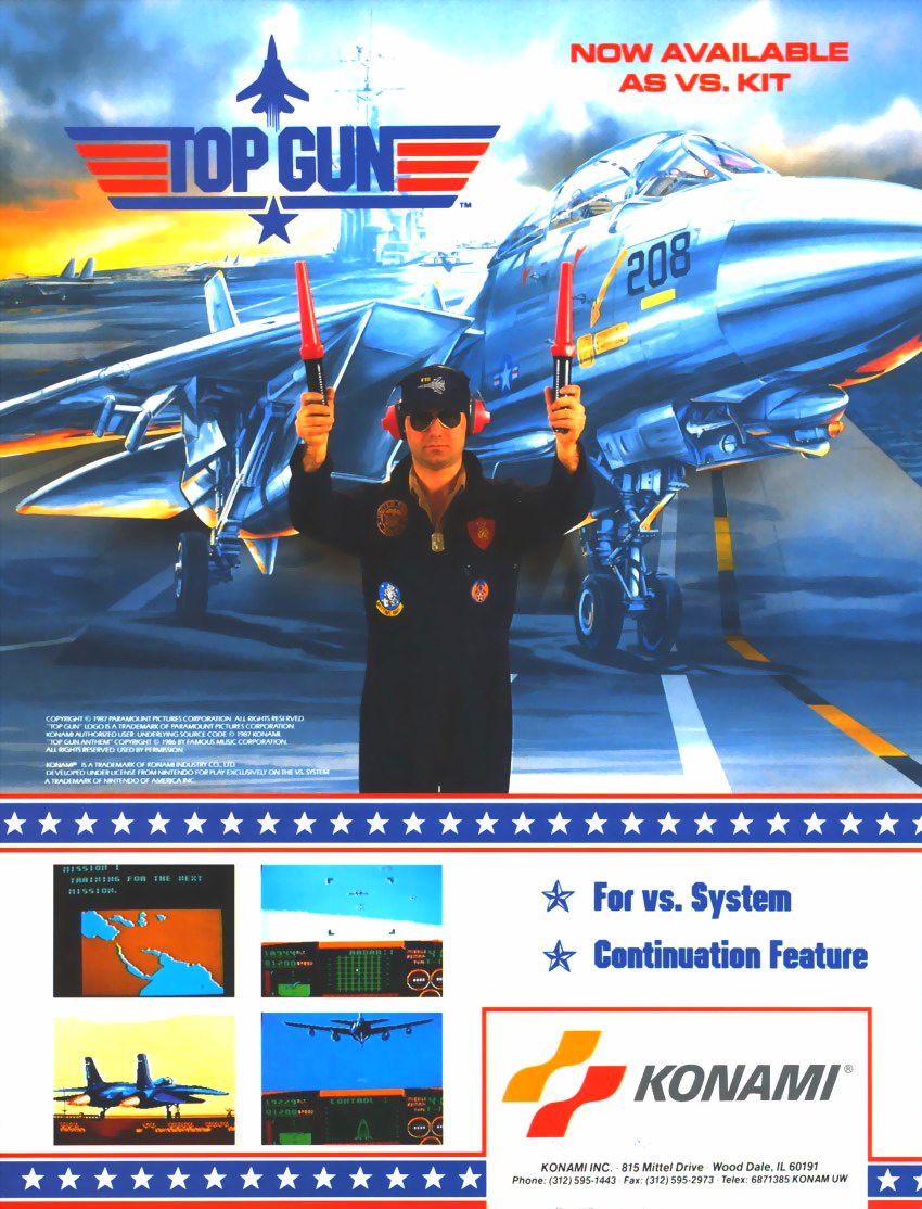 Vs. Top Gun flyer