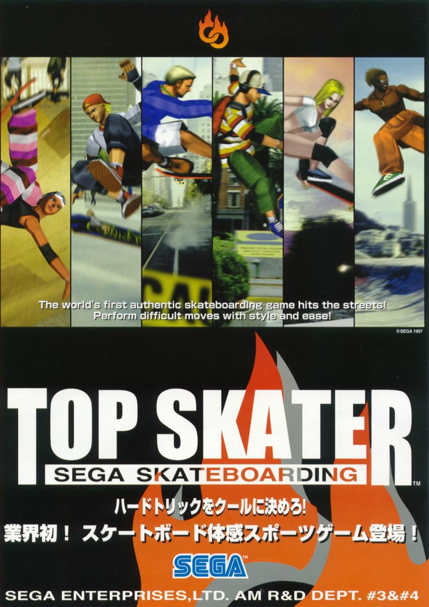 Top Skater (Export, Revision A) flyer