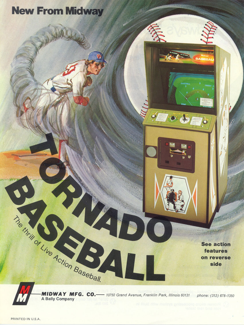 Tornado Baseball / Ball Park flyer
