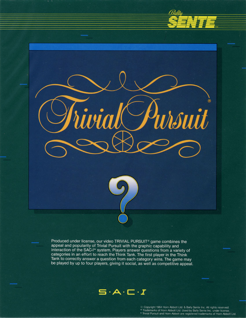 Trivial Pursuit (Think Tank - Genus Edition) (set 1) flyer