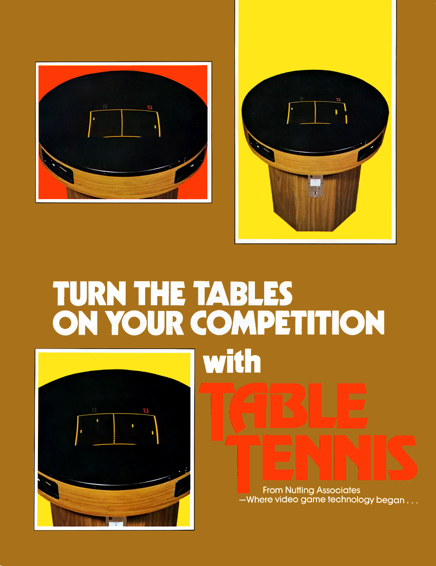 Table Tennis Champions (Palencia Elektronik license) flyer