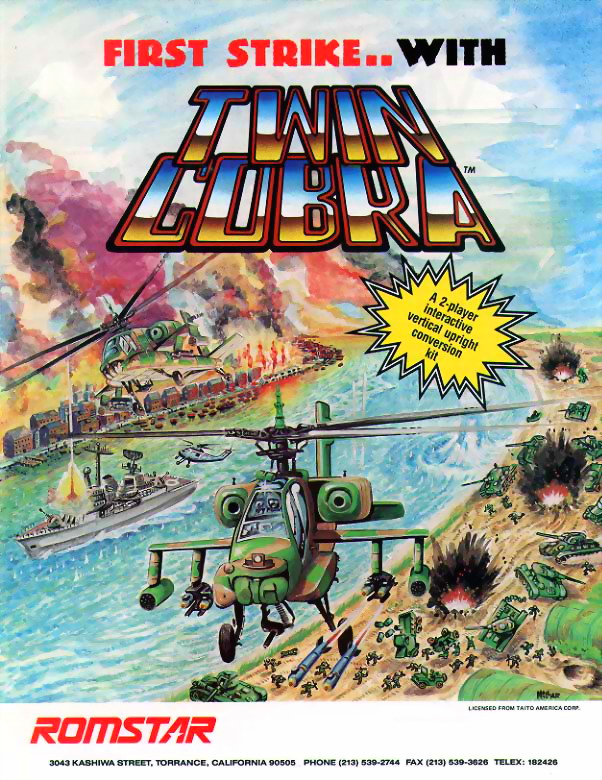 Twin Cobra (World) flyer