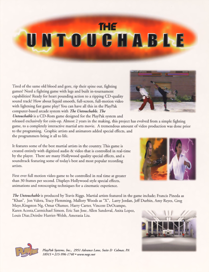 Untouchable (Ver. 2.10) flyer