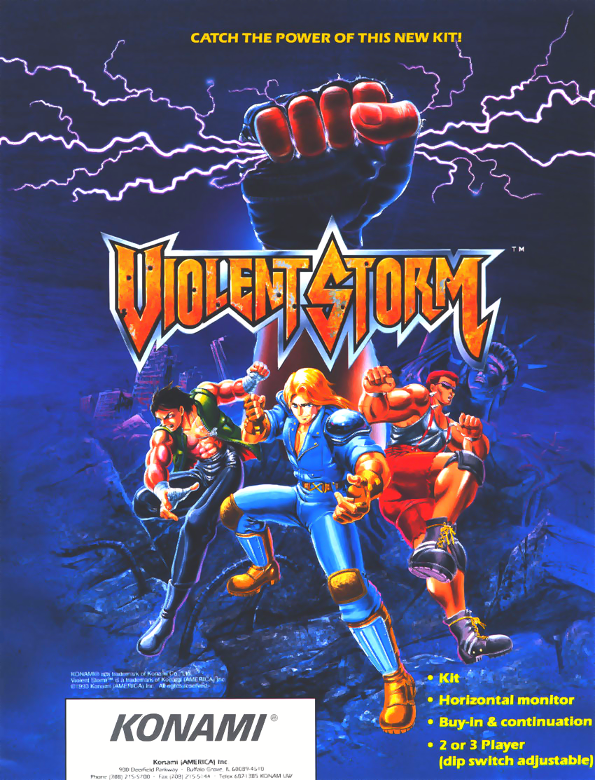 Violent Storm (ver EAC) flyer