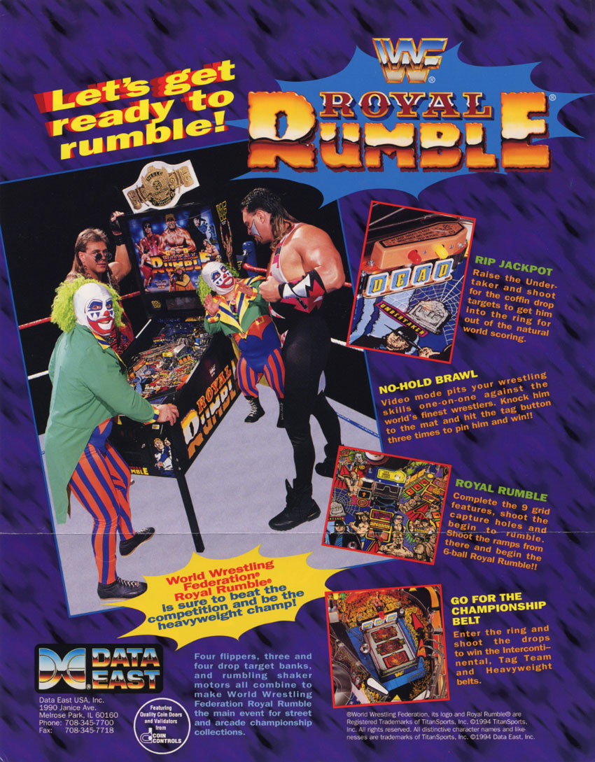 WWF Royal Rumble (1.06) flyer