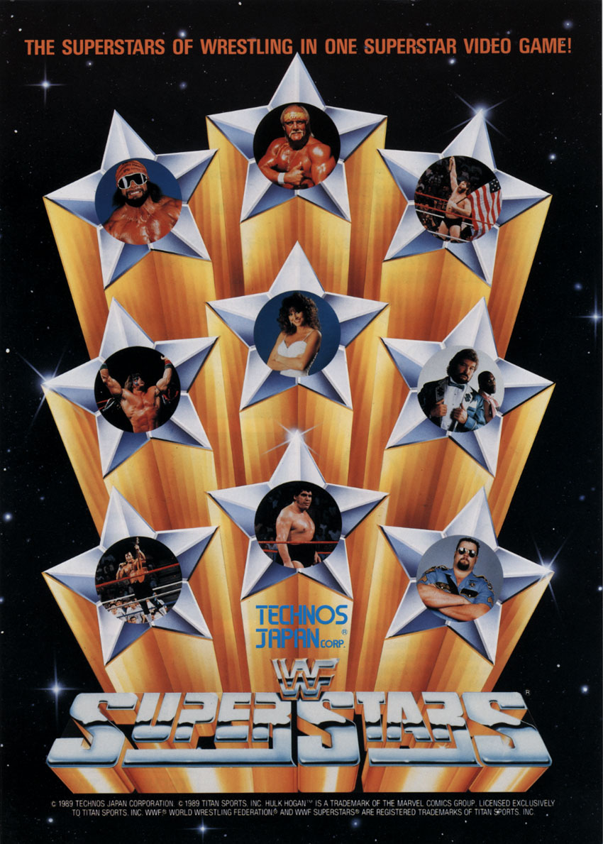 WWF Superstars (Japan) flyer