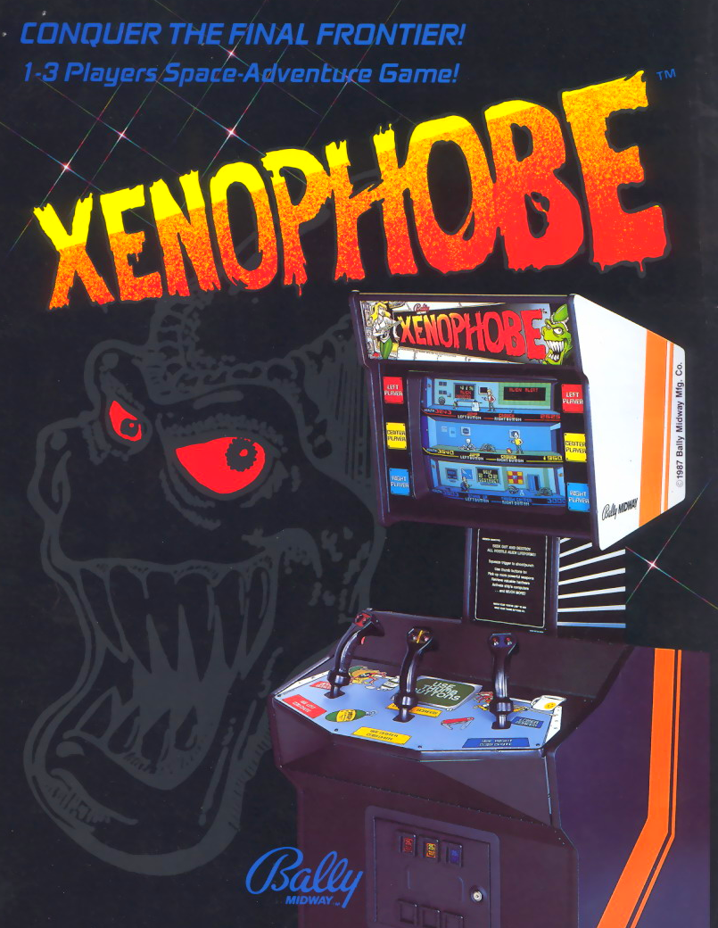 Xenophobe flyer